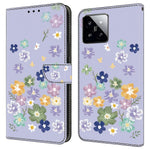 For Xiaomi 14T Pro Case Pattern Printing Anti-Drop Leather Flip Wallet Phone Cover