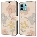 For Xiaomi Redmi Note 13 5G Case Pattern Printing Anti-Drop Leather Flip Wallet Phone Cover