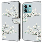 For Xiaomi Redmi Note 13 5G Case Pattern Printing Anti-Drop Leather Flip Wallet Phone Cover