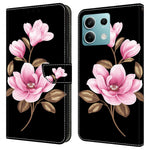 For Xiaomi Redmi Note 13 5G Case Pattern Printing Anti-Drop Leather Flip Wallet Phone Cover