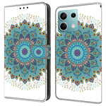 For Xiaomi Redmi Note 13 5G Case Pattern Printing Anti-Drop Leather Flip Wallet Phone Cover