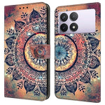 For Xiaomi Redmi Note 13 Pro 4G Case Pattern Printing Anti-Drop Leather Flip Wallet Phone Cover