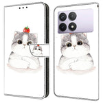 For Xiaomi Redmi Note 13 Pro 4G Case Pattern Printing Anti-Drop Leather Flip Wallet Phone Cover