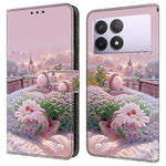 For Xiaomi Redmi Note 13 Pro 4G Case Pattern Printing Anti-Drop Leather Flip Wallet Phone Cover