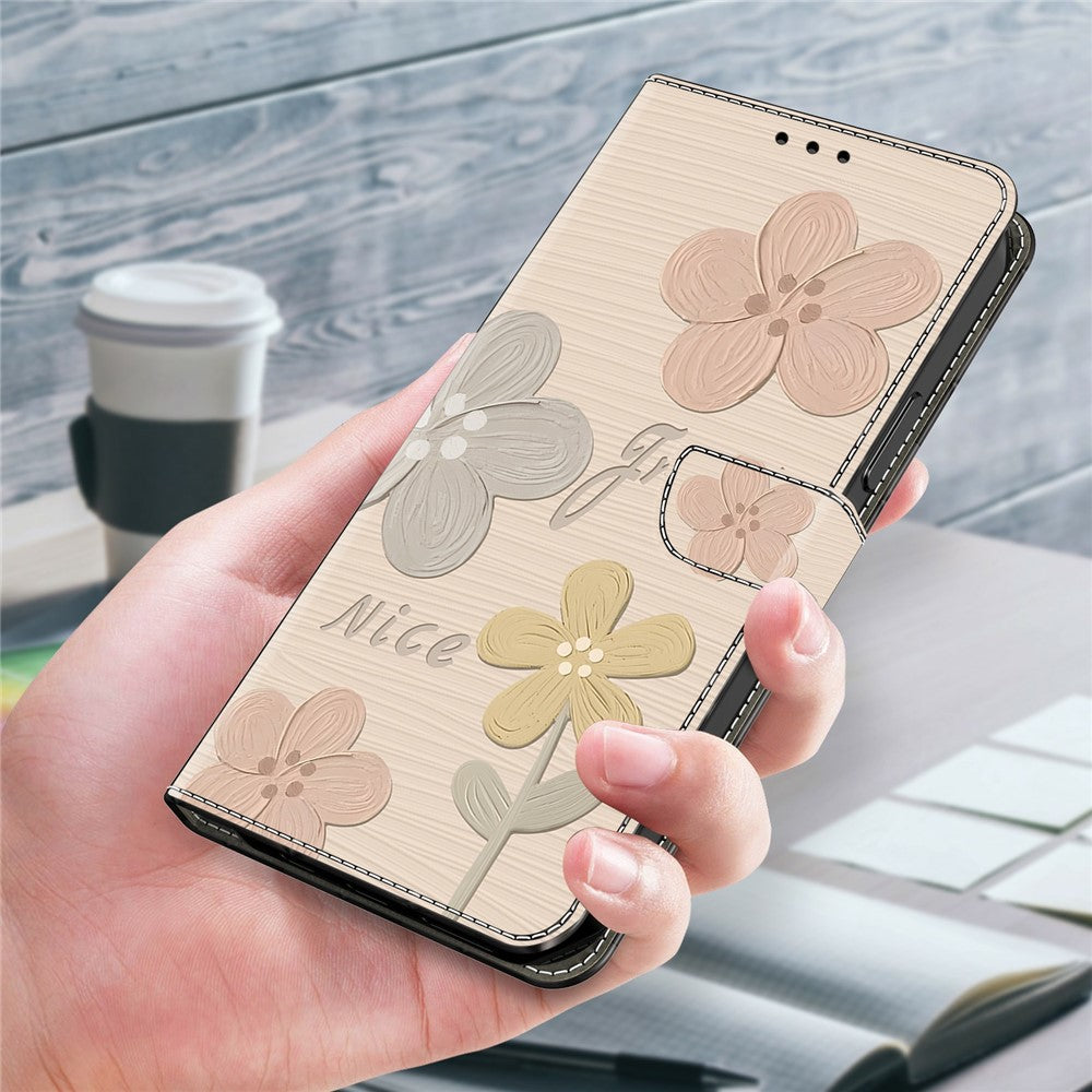 For Xiaomi Redmi Note 13 Pro+ 5G Case Pattern Printing Anti-Drop Leather Flip Wallet Phone Cover