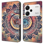 For Xiaomi Redmi Note 13 Pro+ 5G Case Pattern Printing Anti-Drop Leather Flip Wallet Phone Cover