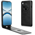 For Oppo Find X8 Pro 5G Case with Card Slot Magnetic Vertical Flip Leather Phone Cover