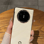 For Huawei Mate X5 Case PU Leather Hard PC Folding Phone Cover