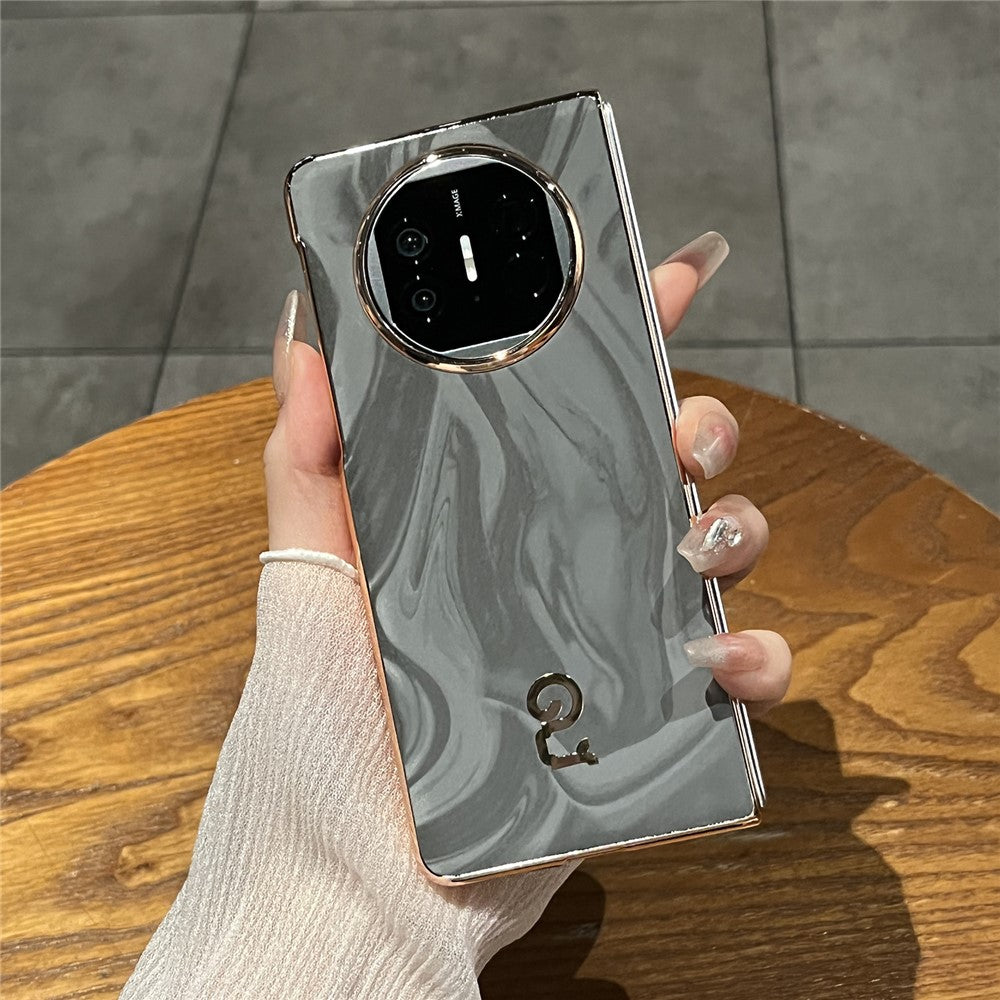 For Huawei Mate X5 Case PU Leather Hard PC Folding Phone Cover
