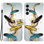 For Samsung Galaxy A35 5G Case Pattern Printing Anti-Drop Leather Flip Wallet Phone Cover with Lanyard