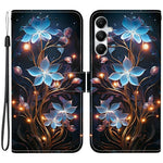 For Samsung Galaxy A35 5G Case Pattern Printing Anti-Drop Leather Flip Wallet Phone Cover with Lanyard