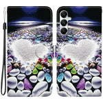 For Samsung Galaxy A35 5G Case Pattern Printing Anti-Drop Leather Flip Wallet Phone Cover with Lanyard