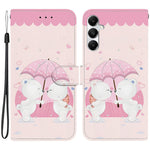 For Samsung Galaxy A35 5G Case Pattern Printing Anti-Drop Leather Flip Wallet Phone Cover with Lanyard
