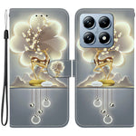 For Xiaomi 14T Pro Case Pattern Printing Anti-Drop Leather Flip Wallet Phone Cover with Lanyard