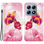For Xiaomi 14T Pro Case Pattern Printing Anti-Drop Leather Flip Wallet Phone Cover with Lanyard