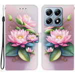For Xiaomi 14T Pro Case Pattern Printing Anti-Drop Leather Flip Wallet Phone Cover with Lanyard