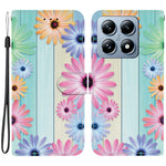 For Xiaomi 14T Pro Case Pattern Printing Anti-Drop Leather Flip Wallet Phone Cover with Lanyard