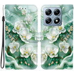 For Xiaomi 14T Pro Case Pattern Printing Anti-Drop Leather Flip Wallet Phone Cover with Lanyard