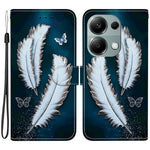 For Xiaomi Redmi Note 13 Pro 4G  /  Poco M6 Pro 4G Case Pattern Printing Anti-Drop Leather Wallet Phone Cover with Lanyard