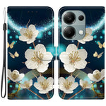 For Xiaomi Redmi Note 13 Pro 4G  /  Poco M6 Pro 4G Case Pattern Printing Anti-Drop Leather Wallet Phone Cover with Lanyard