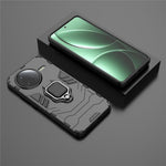 For Xiaomi Poco F7 Pro 5G / Redmi K80 5G Case PC+TPU Protective Phone Cover with Ring Kickstand