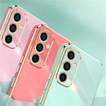 XINLI Til Samsung Galaxy A36 5G Cover Ring Kickstand Galvanisering TPU Telefoncover