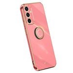XINLI Til Samsung Galaxy A36 5G Cover Ring Kickstand Galvanisering TPU Telefoncover