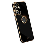 XINLI Til Samsung Galaxy A36 5G Cover Ring Kickstand Galvanisering TPU Telefoncover