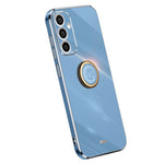 XINLI Til Samsung Galaxy A36 5G Cover Ring Kickstand Galvanisering TPU Telefoncover