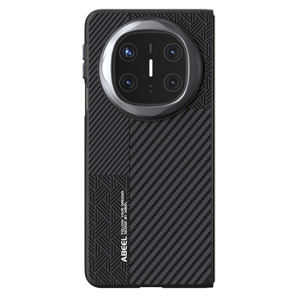 ABEEL For Huawei Mate X6 Magnetic Case PC + Aluminum Alloy + PU Leather Slim Phone Back Cover