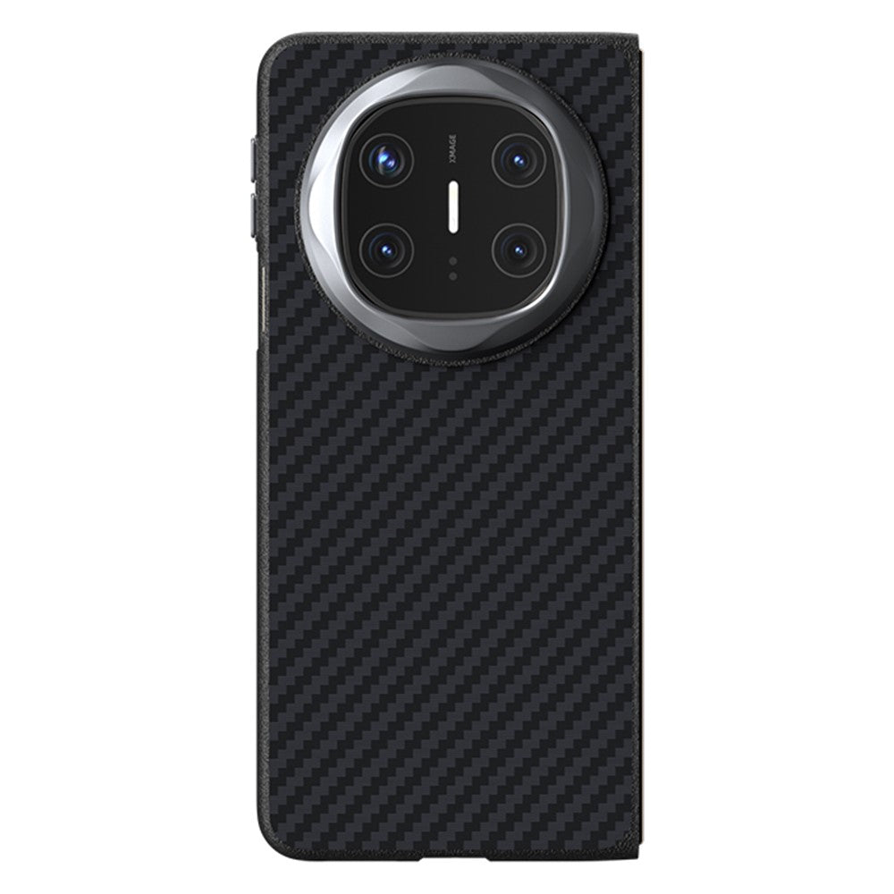 ABEEL For Huawei Mate X6 Magnetic Case Carbon Fiber Texture Back Cover