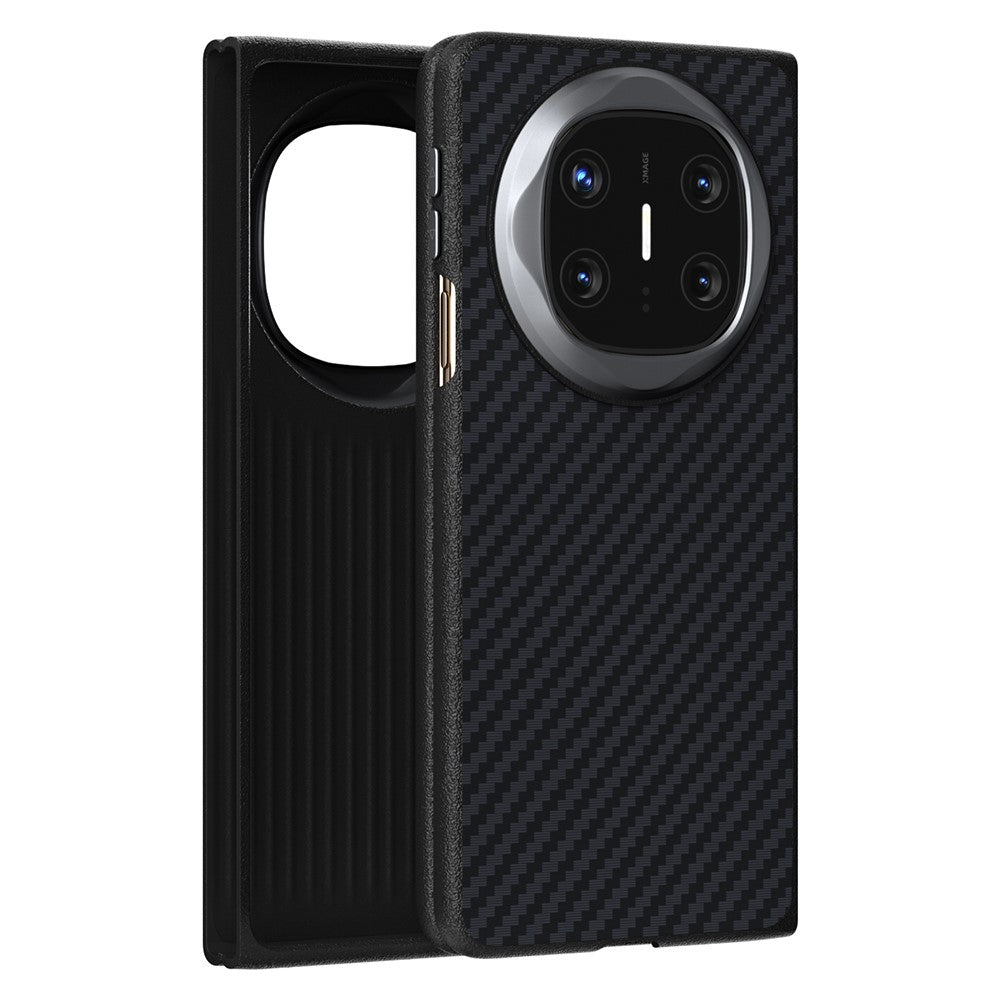 ABEEL For Huawei Mate X6 Magnetic Case Carbon Fiber Texture Back Cover