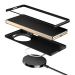 ABEEL For Huawei Mate X6 Magnetic Case Carbon Fiber Texture Back Cover
