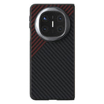 ABEEL For Huawei Mate X6 Magnetic Case Carbon Fiber Texture Back Cover