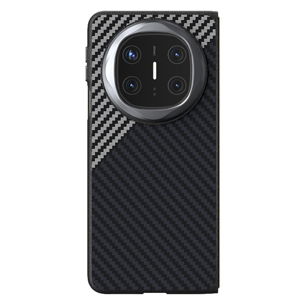 ABEEL For Huawei Mate X6 Magnetic Case Carbon Fiber Texture Back Cover