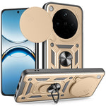 For Oppo Find X8 5G Case with Slide Camera Lid PC + TPU Kickstand Phone Cover