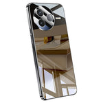 For Xiaomi Poco F7 Pro 5G / Redmi K80 5G Case Electroplating PC Phone Back Cover with Camera Lens Protector