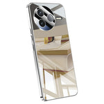 For Xiaomi Poco F7 Pro 5G / Redmi K80 5G Case Electroplating PC Phone Back Cover with Camera Lens Protector
