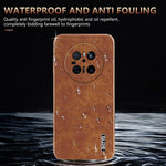 AZNS For Huawei Mate 70 Case Electroplating Crocodile Texture PU+TPU Phone Cover
