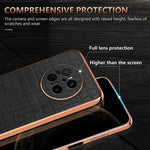 AZNS For Huawei Mate 70 Case Electroplating Crocodile Texture PU+TPU Phone Cover