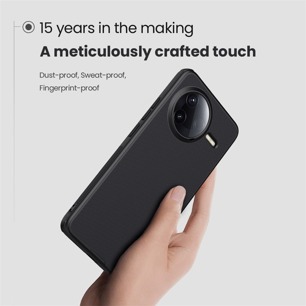 NILLKIN Frosted Shield Pro för Xiaomi Poco F7 Pro 5G / Redmi K80 5G Skal Magnetiskt Skal PC + TPU mobilskal