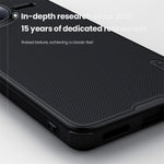 NILLKIN Frosted Shield Pro för Xiaomi Poco F7 Pro 5G / Redmi K80 5G Skal Magnetiskt Skal PC + TPU mobilskal