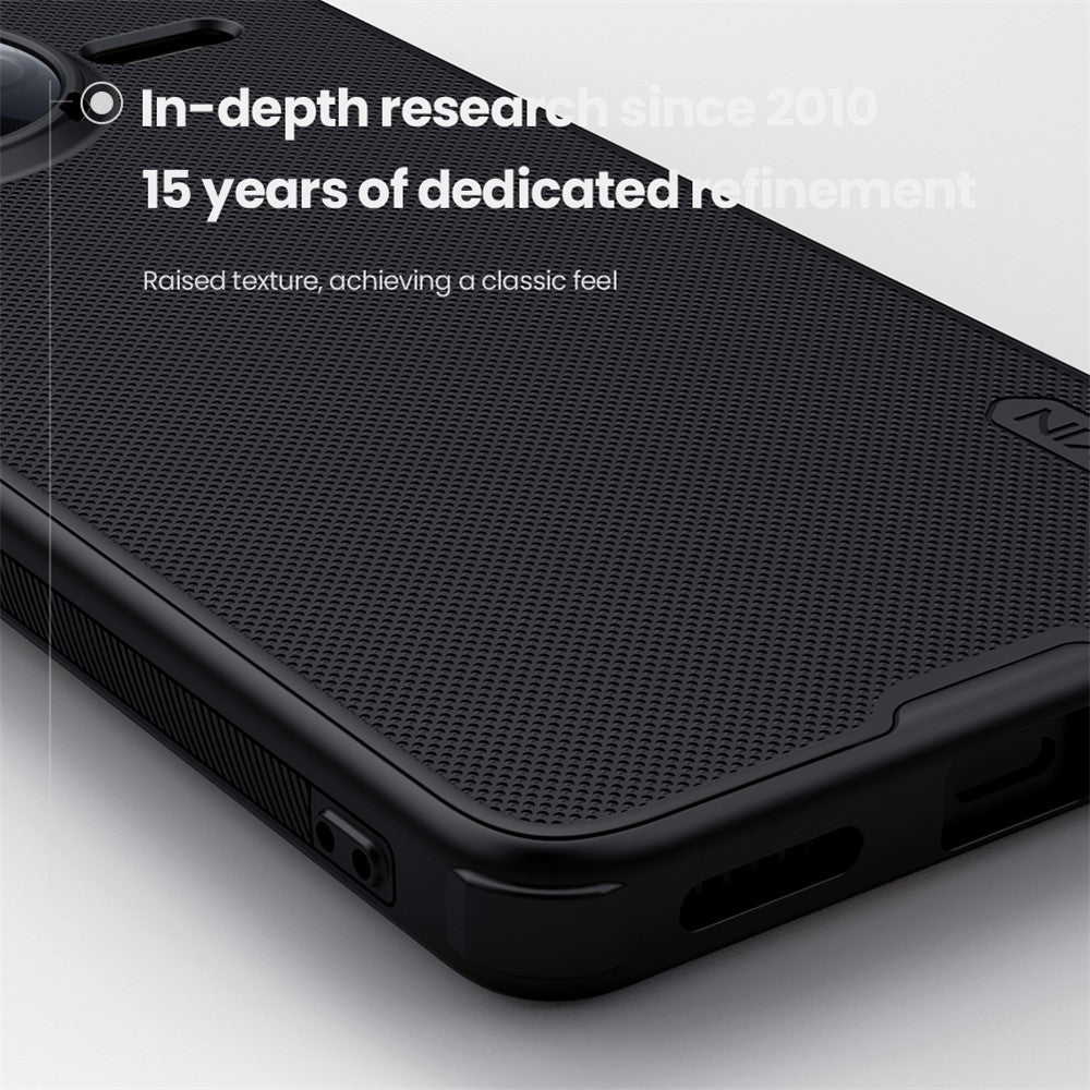 NILLKIN Frosted Shield Pro för Xiaomi Poco F7 Pro 5G / Redmi K80 5G Skal Magnetiskt Skal PC + TPU mobilskal
