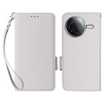 Xiaomi Redmi K80 5G / K80 Pro 5G / Poco F7 Pro 5G / Poco F7 Ultra 5G-cover med rem, litchitekstureret PU-læder og pungdesign