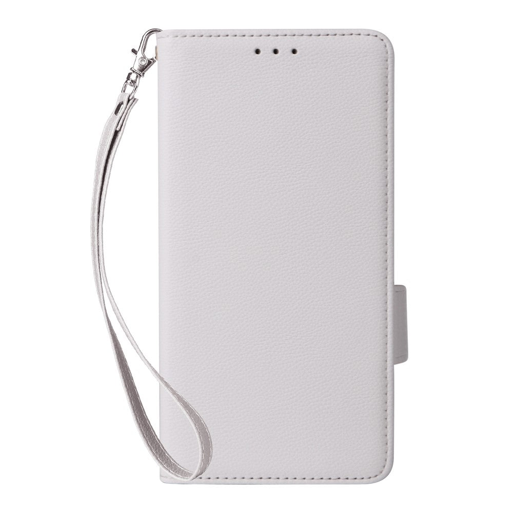 Xiaomi Redmi K80 5G / K80 Pro 5G / Poco F7 Pro 5G / Poco F7 Ultra 5G-cover med rem, litchitekstureret PU-læder og pungdesign