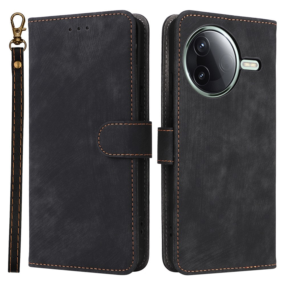 Xiaomi Redmi K80 5G / K80 Pro 5G / Poco F7 Pro 5G / Poco F7 Ultra 5G Plånboksfodral RFID-blockerande PU-läderfodral Stativvy