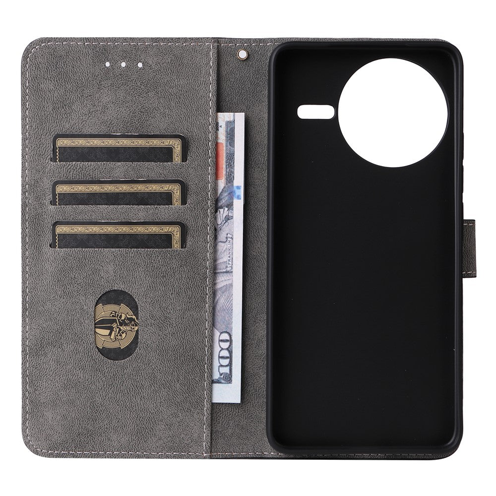 Xiaomi Redmi K80 5G / K80 Pro 5G / Poco F7 Pro 5G / Poco F7 Ultra 5G Plånboksfodral RFID-blockerande PU-läderfodral Stativvy