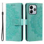 For Xiaomi Redmi Note 14 5G Case Imprinted Totem PU Leather Wallet Stand Phone Cover