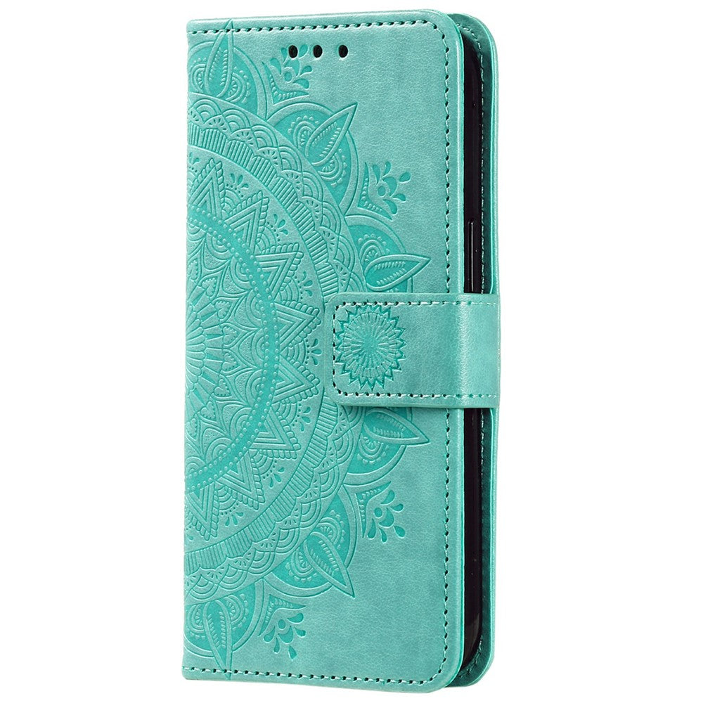 For Xiaomi Redmi Note 14 5G Case Imprinted Totem PU Leather Wallet Stand Phone Cover