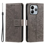 For Xiaomi Redmi Note 14 5G Case Imprinted Totem PU Leather Wallet Stand Phone Cover